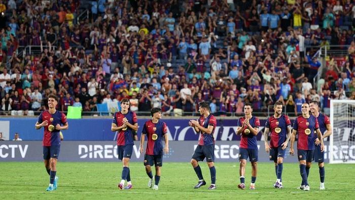 Barcelona diminta bermain seperti Manchester City (USA TODAY Sports via Reuters Con/Nathan Ray Seebeck)